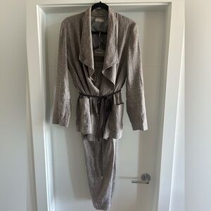STEFANEL linen/cotten suit